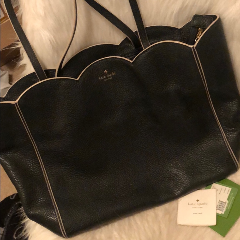Kate Spade scalloped tote